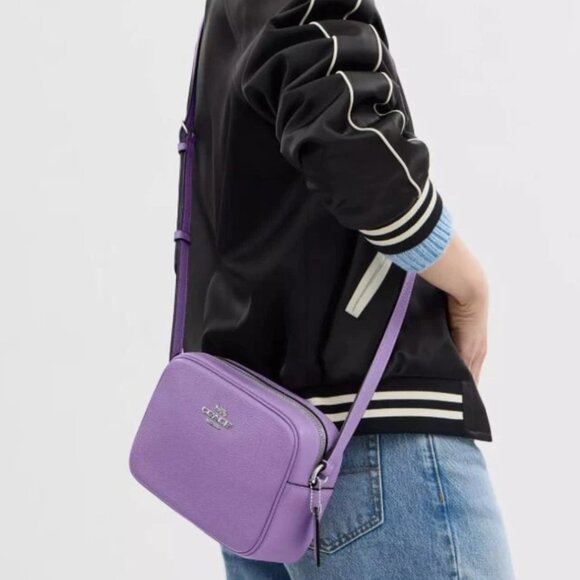 Coach Iris Jamie Camera Bag in Pebbled Leather - Picture 9 of 9